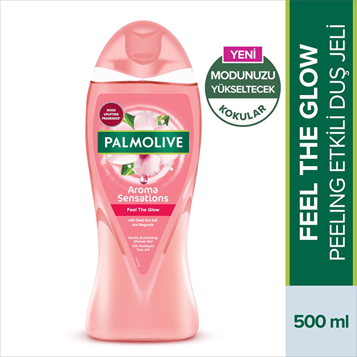 Palmolive Aroma Sensations: Skin Rejuvenating Bath and Shower Gel with Magnolia &amp; Dead Sea Salt - Natural Glow, Dermatologically Tested