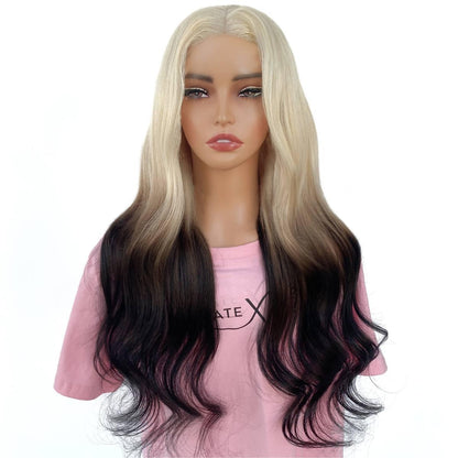 Raw Aurora Glueless 5x5 HD Lace Professionally Colored 100% Human Hair Closure Wig
