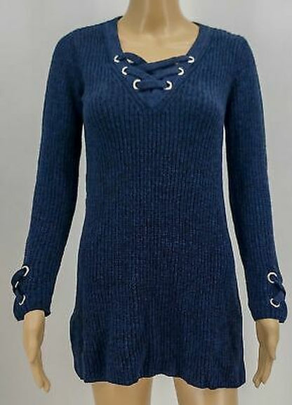 Style &amp; Co Petite Lace-up Tunic