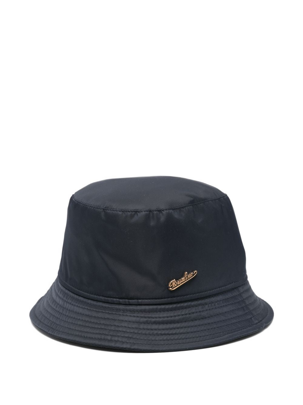 BORSALINO Rain Bucket Hat with Ribbed Detail