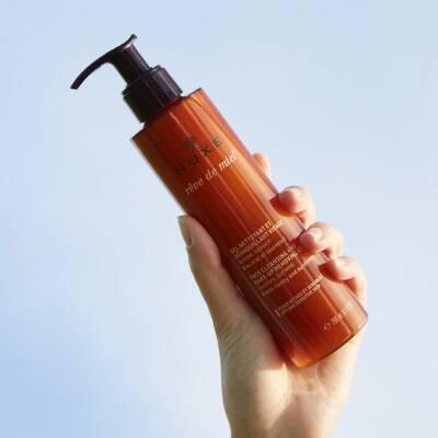 Nuxe Reve De Miel: Gentle Face Cleansing &amp; Makeup Removing Gel - Natural, Soothing, for Dry &amp; Sensitive Skin (200ml)