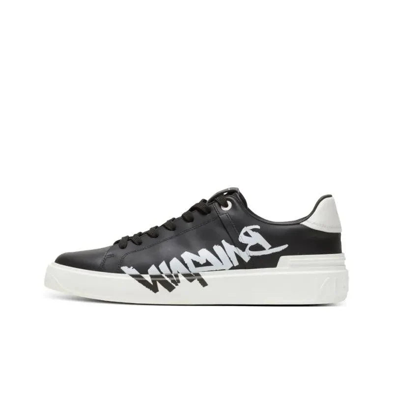 BALMAIN B Court Low-Top Sneakers &