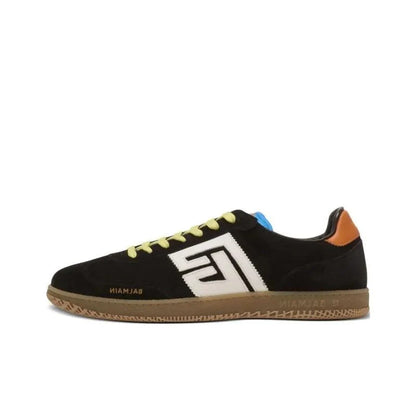 BALMAIN Logo patch Leather Sneakers