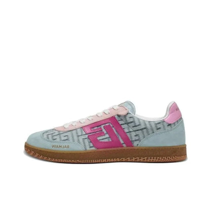 BALMAIN Swan Labyrinth Sneakers