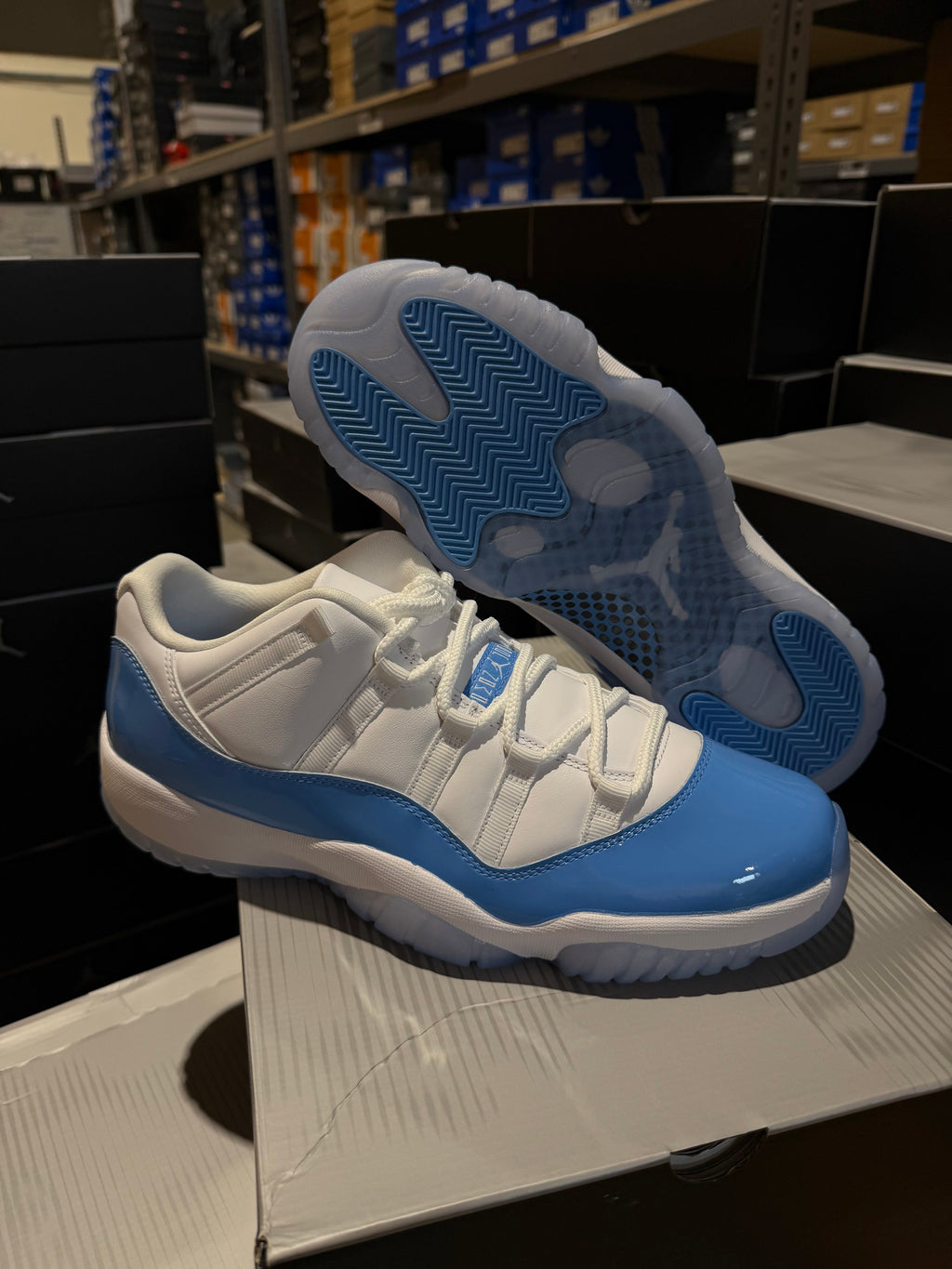 New Jordan 11 Retro Low University Blue 2026 Fv5104-100