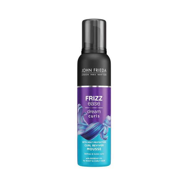 John Frieda Frizz Ease Curl Reviver Mousse - Enhances Curls &amp; Reduces Frizz