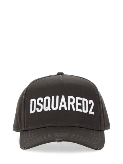 DSQUARED2 Classic Logo Baseball Hat for Men