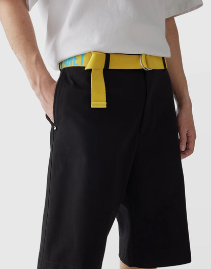 DSQUARED2 One Life One Planet Logo Tape Belt - 4 cm Width