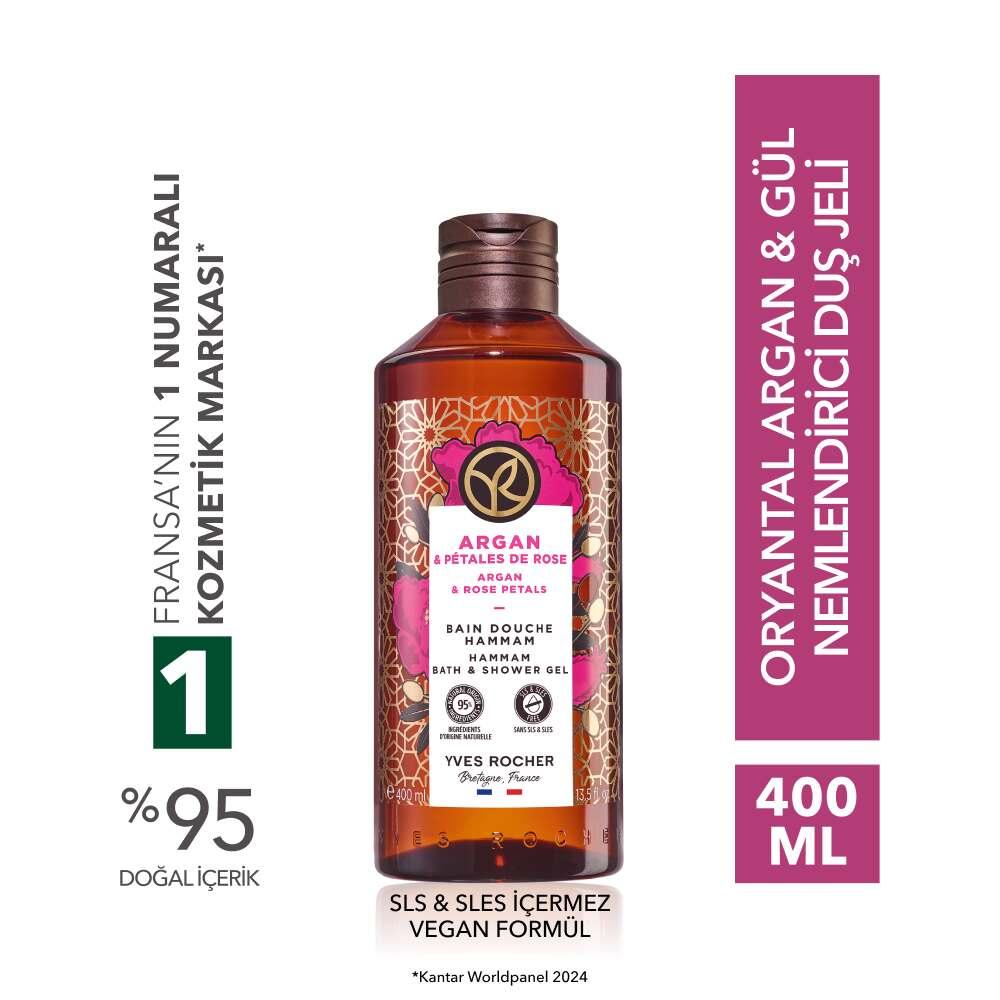 Argan &amp; Rose Moisturizing Shower Gel SLS-Free 400ml