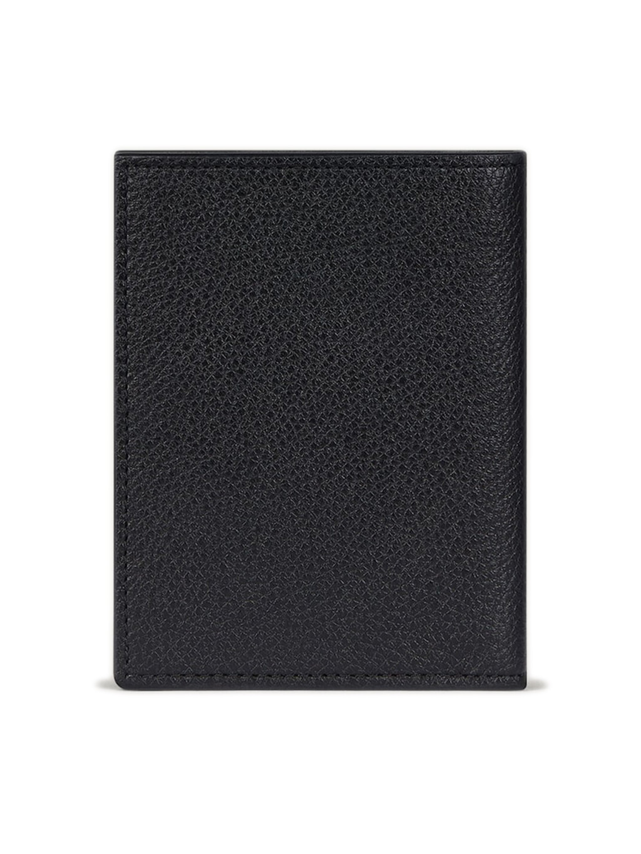 GIVENCHY Luxury Grained Leather Card Holder - Mini