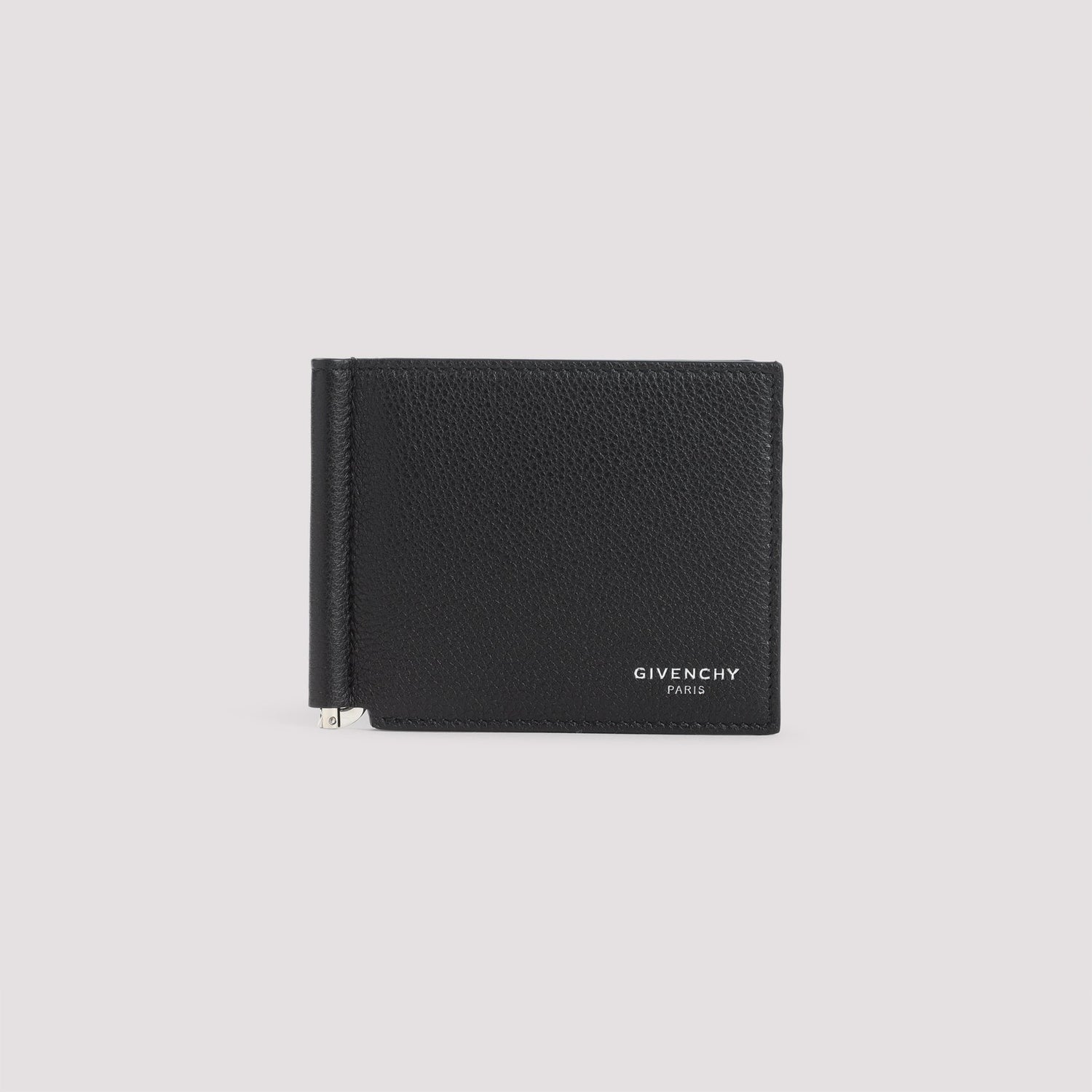 GIVENCHY 100% Leather Mini Bill Clip Wallet