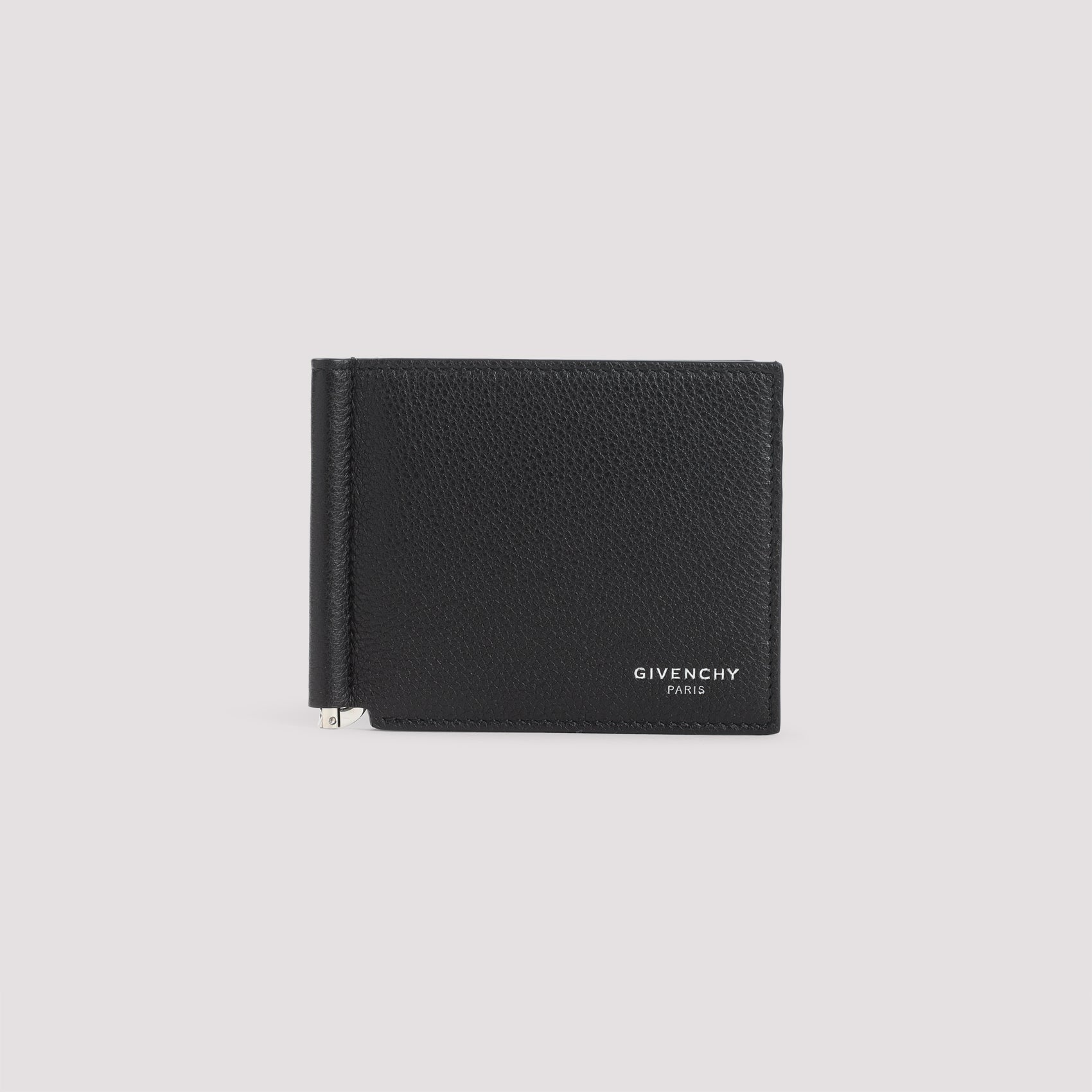 GIVENCHY 100% Leather Mini Bill Clip Wallet