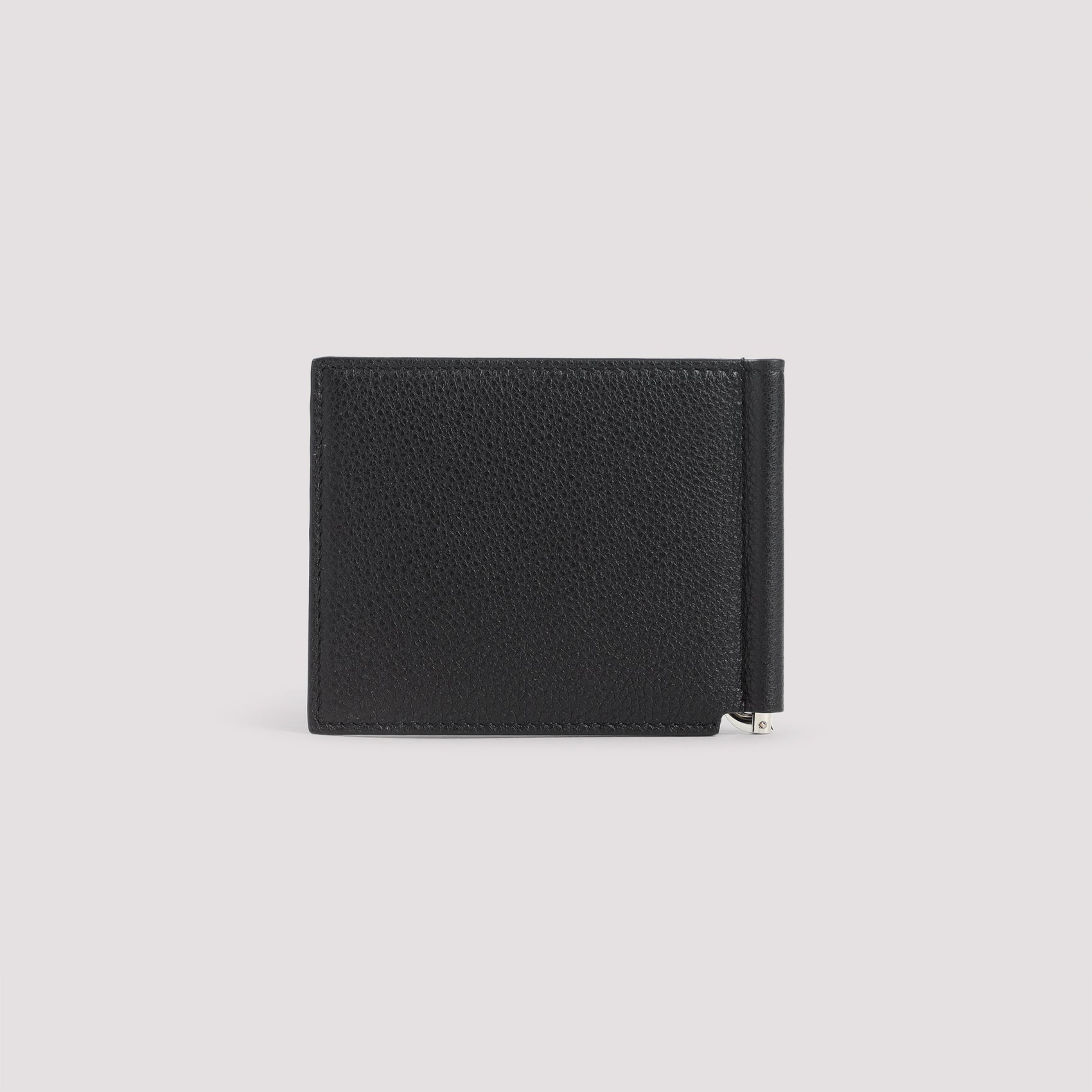 GIVENCHY 100% Leather Mini Bill Clip Wallet