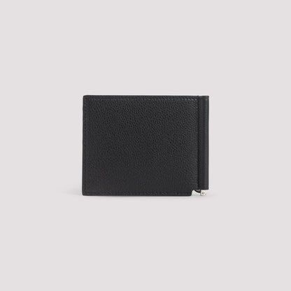 GIVENCHY 100% Leather Mini Bill Clip Wallet
