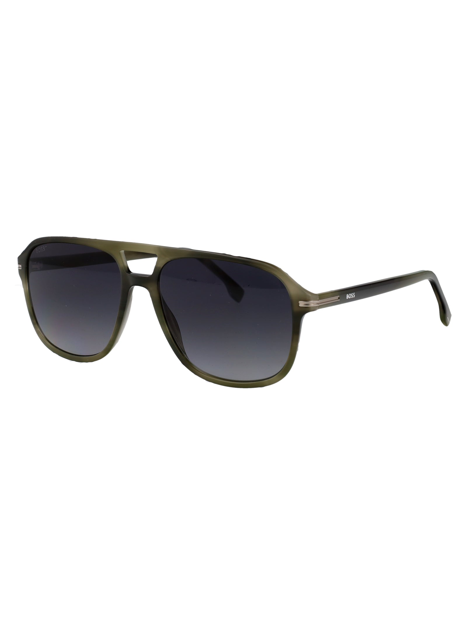 BOSS Horn Acetate Sunglasses - Men&