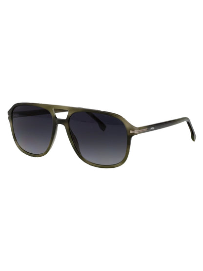 BOSS Horn Acetate Sunglasses - Men&