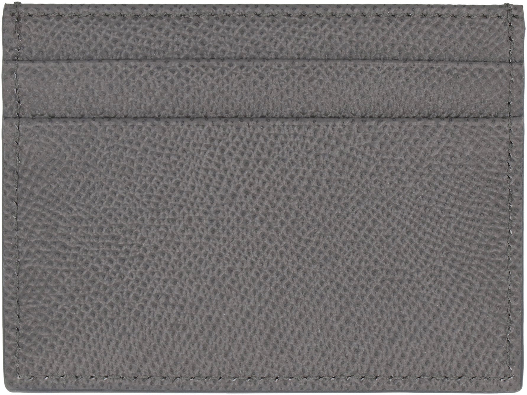 DOLCE &amp; GABBANA Mini Leather Card Holder with Dauphine Print