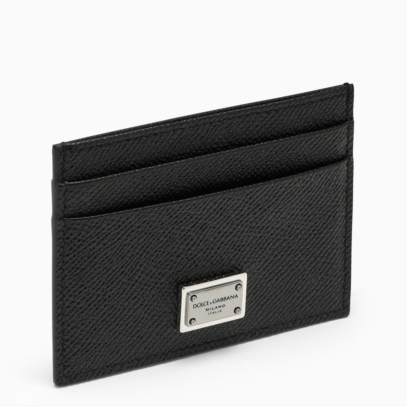 Dolce&amp;Gabbana Logoed Cardholder Black