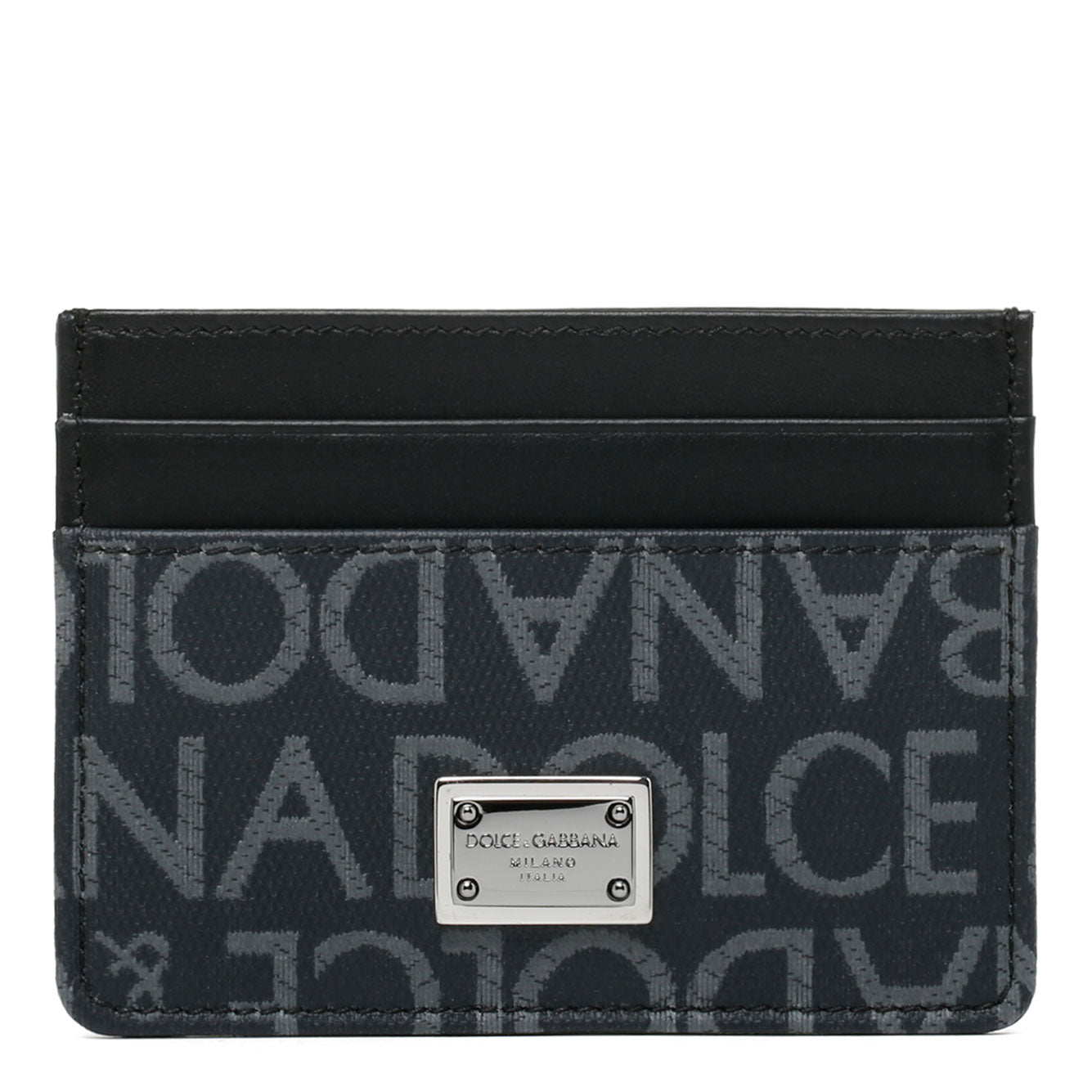 DOLCE &amp; GABBANA Mini Luxury 100% Leather Wallet for Men