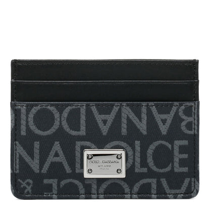 DOLCE &amp; GABBANA Mini Luxury 100% Leather Wallet for Men