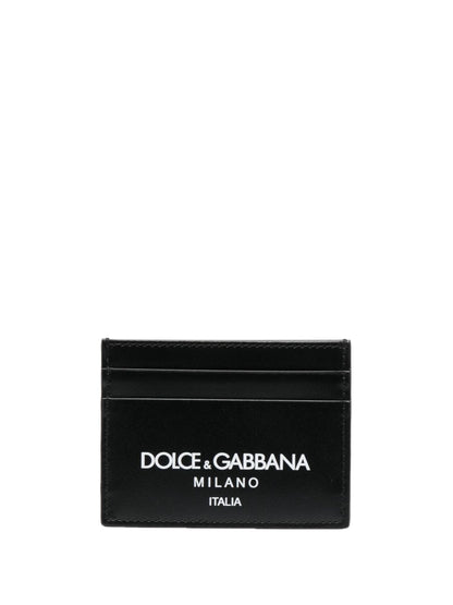 DOLCE &amp; GABBANA Luxurious Mini Leather Card Holder