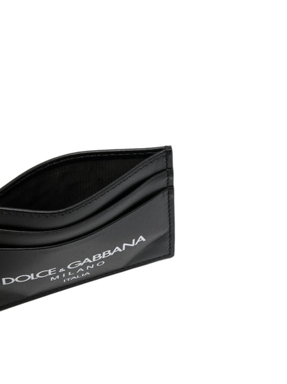 DOLCE &amp; GABBANA Luxurious Mini Leather Card Holder
