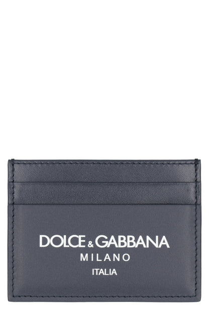 DOLCE &amp; GABBANA Mini Leather Card Holder