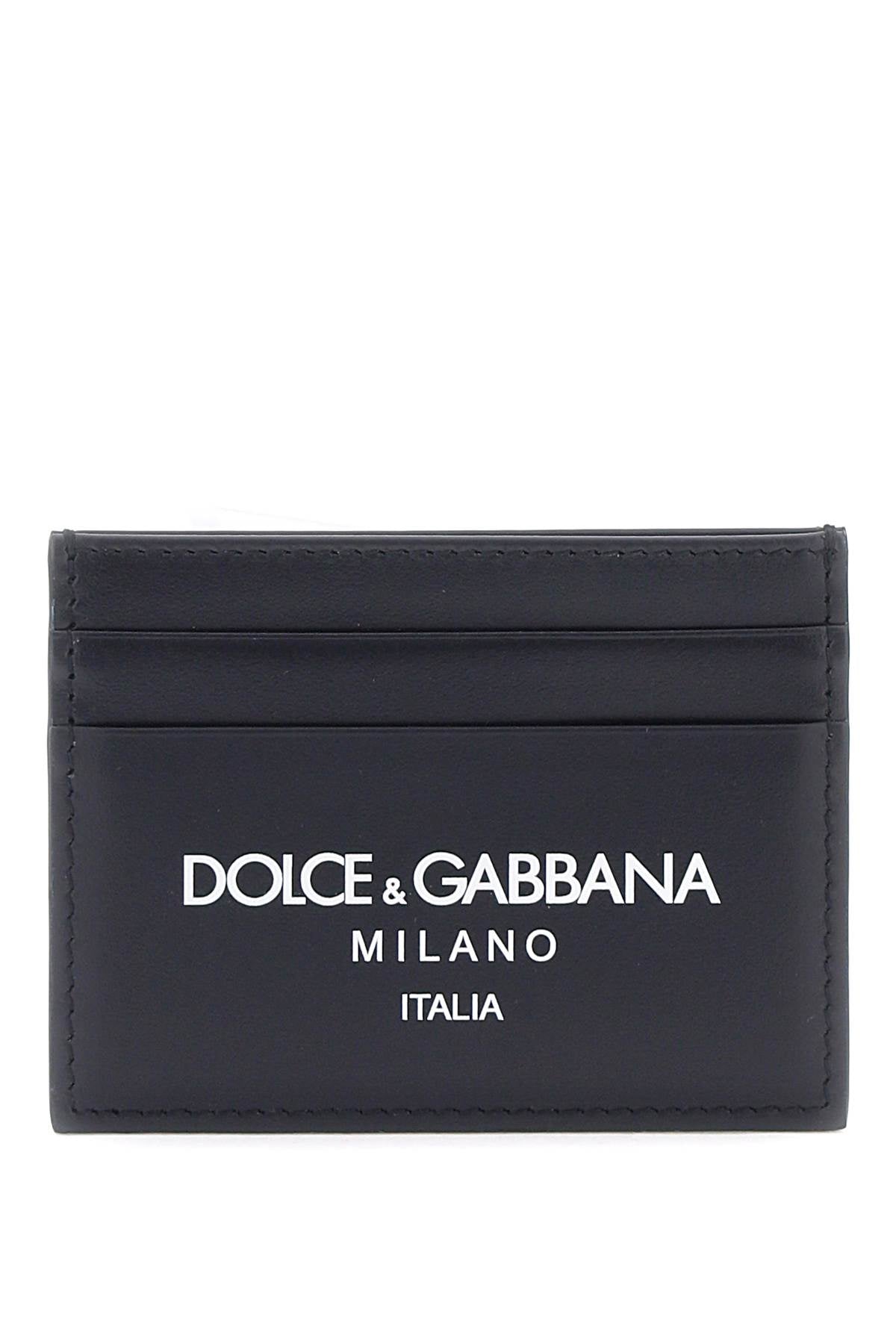 DOLCE &amp; GABBANA Mini Leather Card Holder