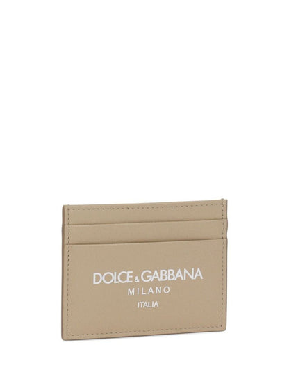 DOLCE &amp; GABBANA Luxurious Mini Leather Card Holder