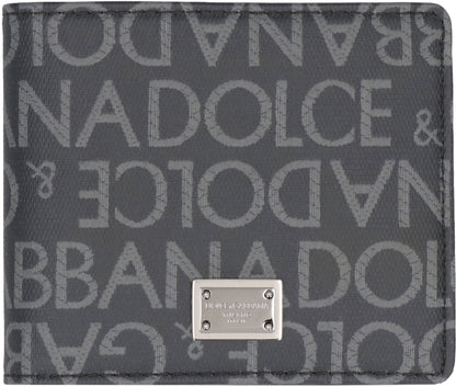 DOLCE &amp; GABBANA Mini All-Over Logo Wallet