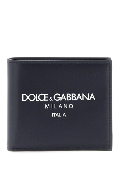 DOLCE &amp; GABBANA Leather Mini Flap-Over Wallet