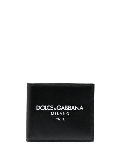 DOLCE &amp; GABBANA Mini Leather Flap-Over Wallet