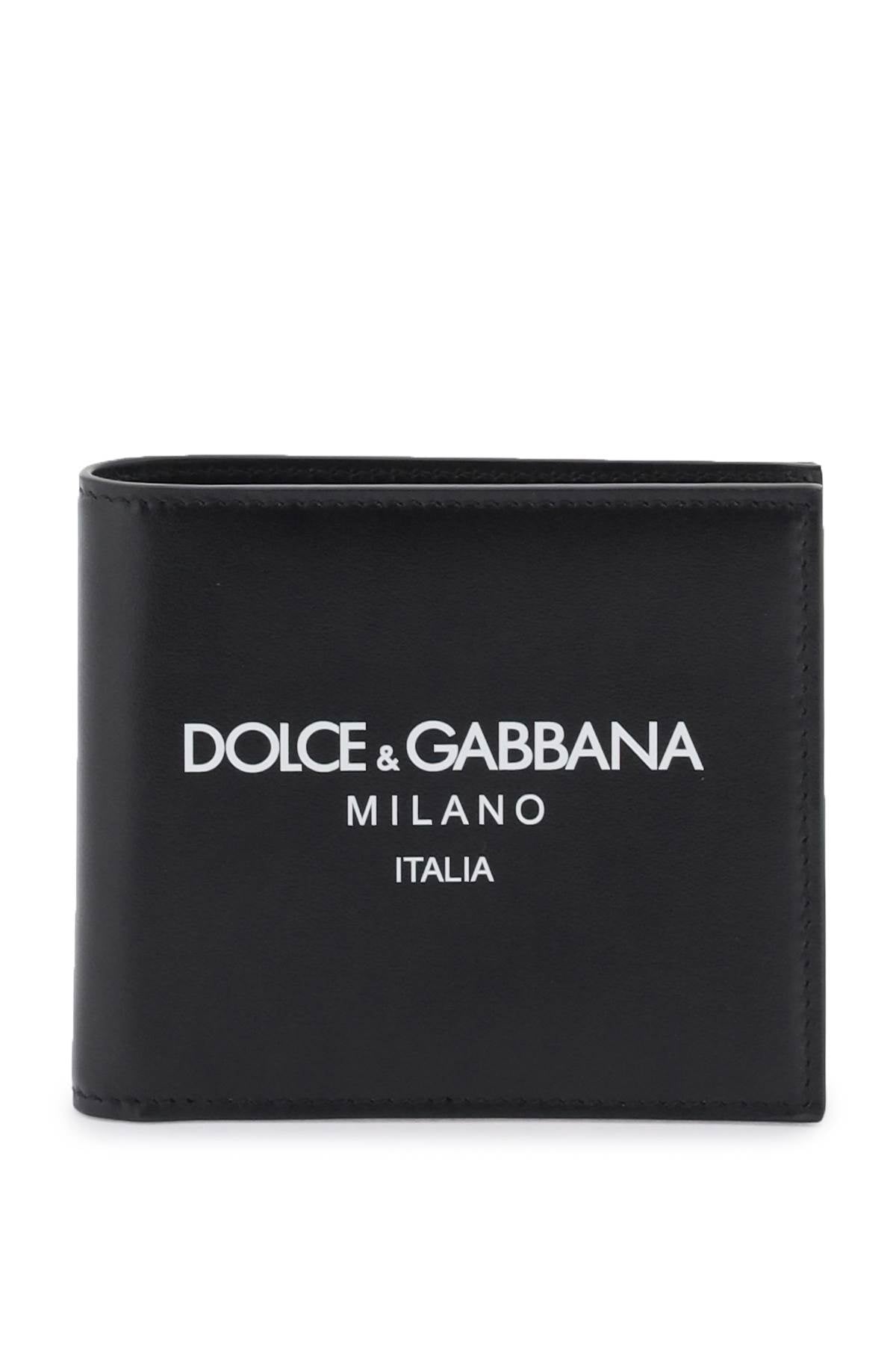 DOLCE &amp; GABBANA Mini Leather Flap-Over Wallet