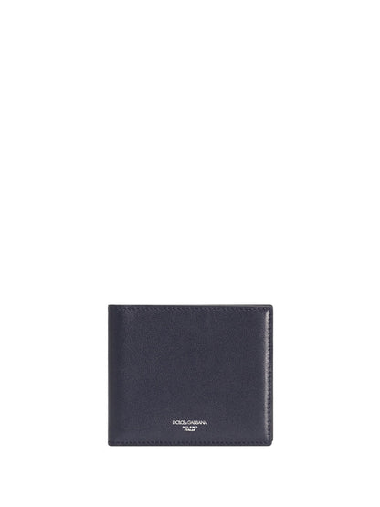 DOLCE &amp; GABBANA Mini Calfskin Wallet for Men