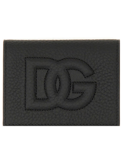 DOLCE &amp; GABBANA Sleek Mini Wallet with Logo
