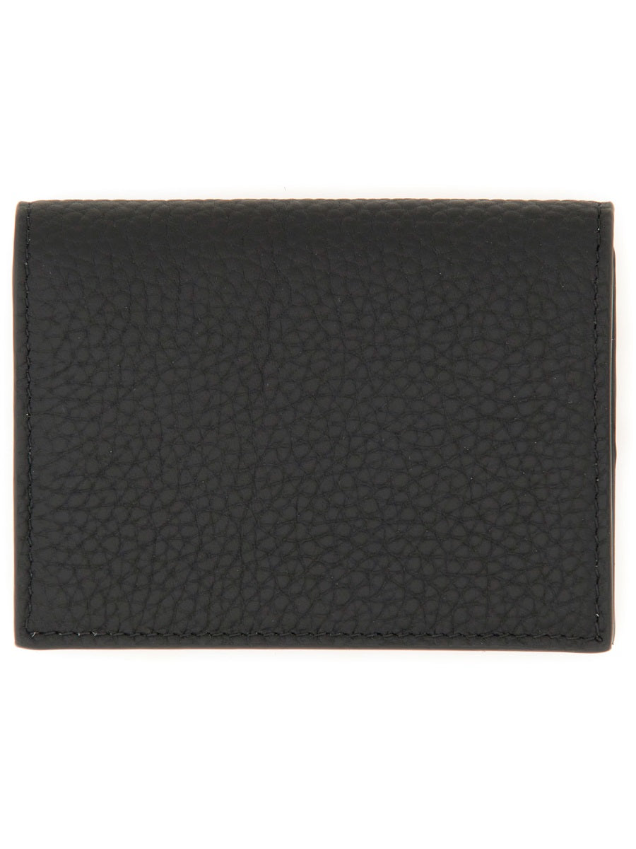 DOLCE &amp; GABBANA Sleek Mini Wallet with Logo