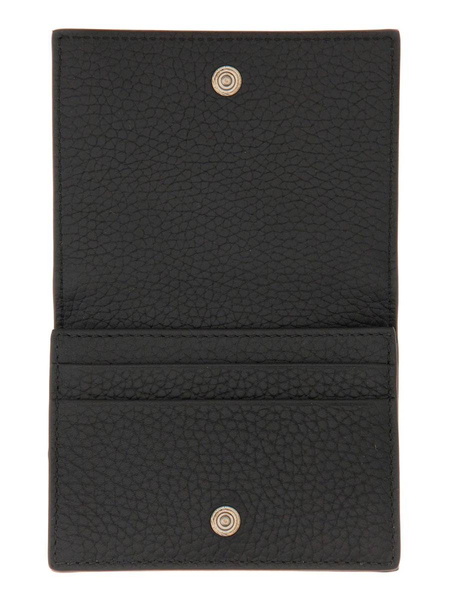 DOLCE &amp; GABBANA Sleek Mini Wallet with Logo