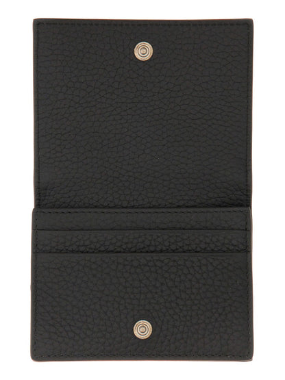 DOLCE &amp; GABBANA Sleek Mini Wallet with Logo