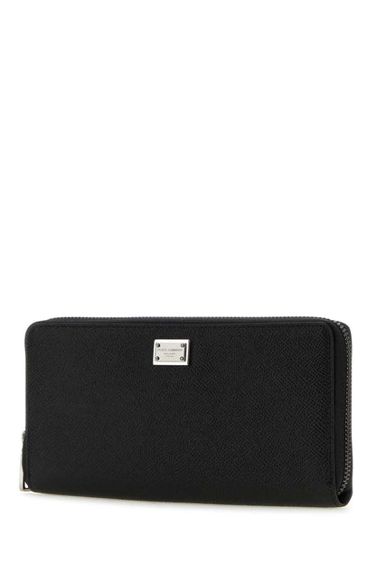 DOLCE &amp; GABBANA Sleek Mini Leather Wallet for Men