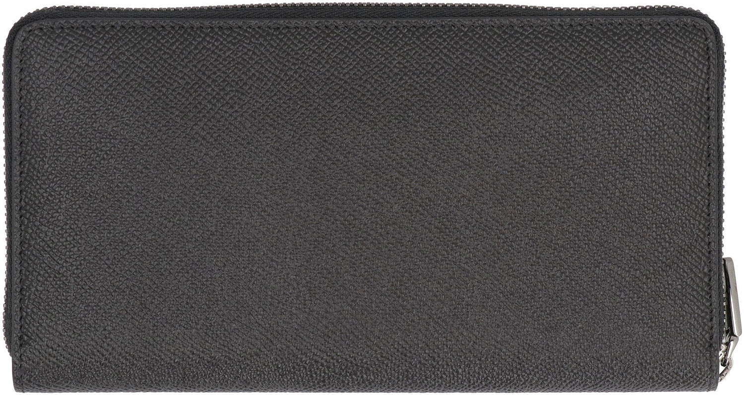 DOLCE &amp; GABBANA Sleek Mini Leather Wallet for Men