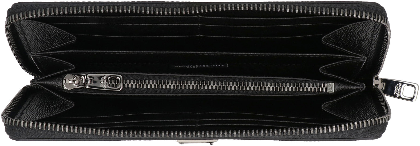 DOLCE &amp; GABBANA Sleek Mini Leather Wallet for Men