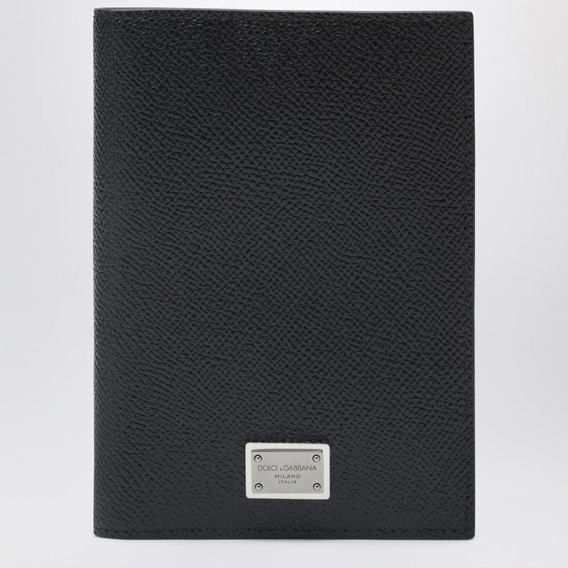 DOLCE &amp; GABBANA Mini Passport Holder with Logo Plaque