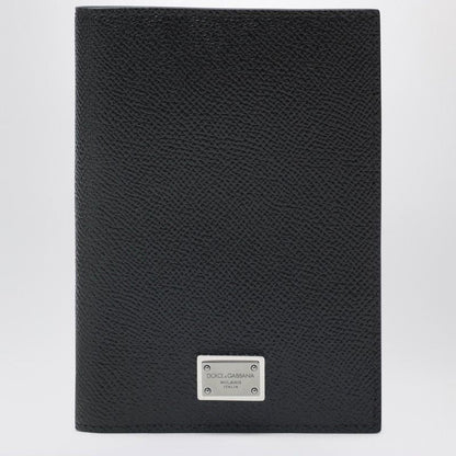 DOLCE &amp; GABBANA Mini Passport Holder with Logo Plaque