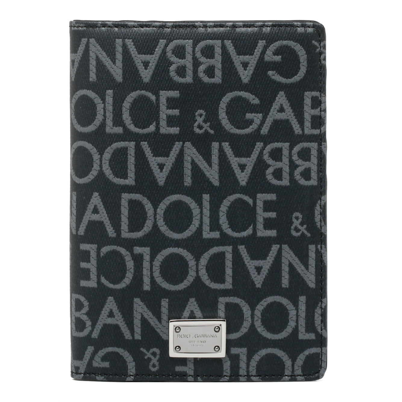 DOLCE &amp; GABBANA Mini Cotton and Leather Wallet