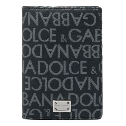 DOLCE &amp; GABBANA Mini Cotton and Leather Wallet