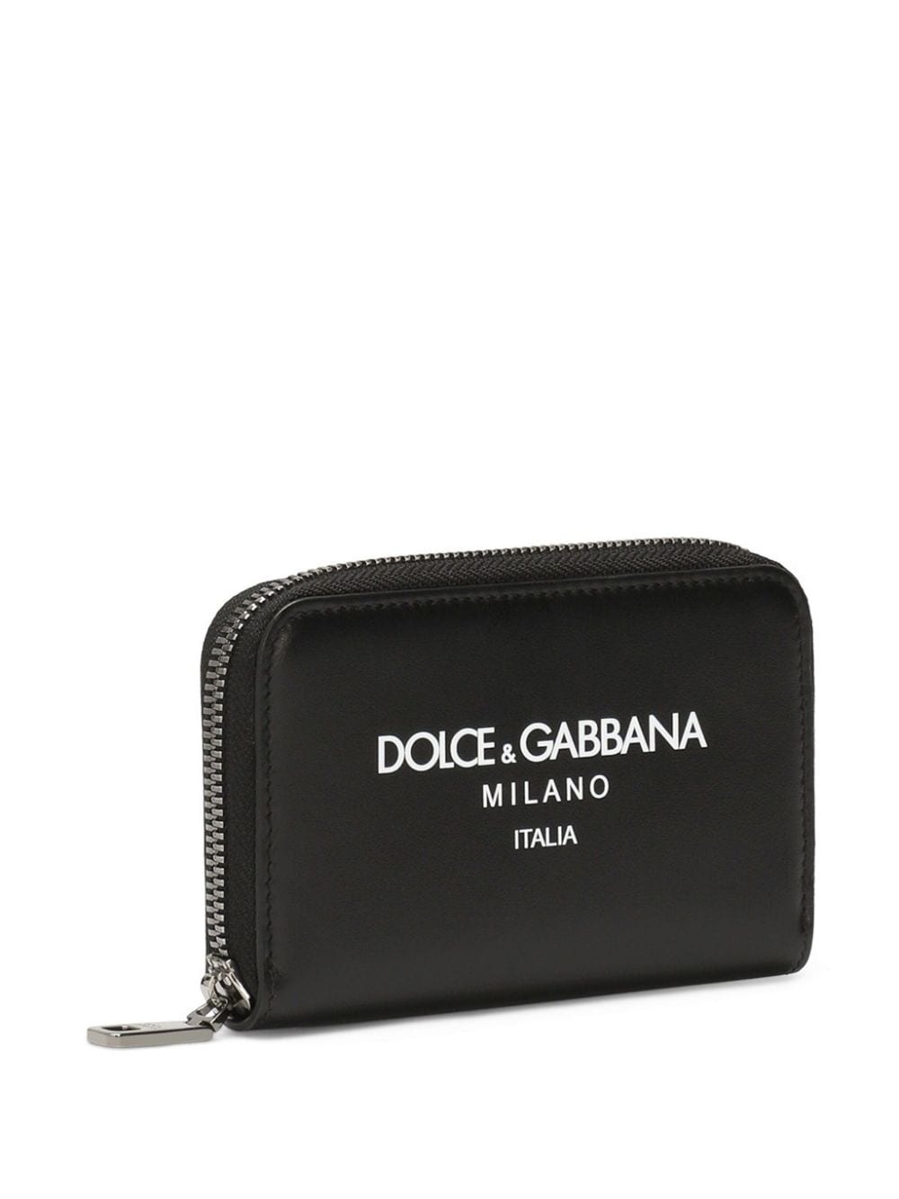 DOLCE &amp; GABBANA Premium Calfskin Mini Wallet for Men