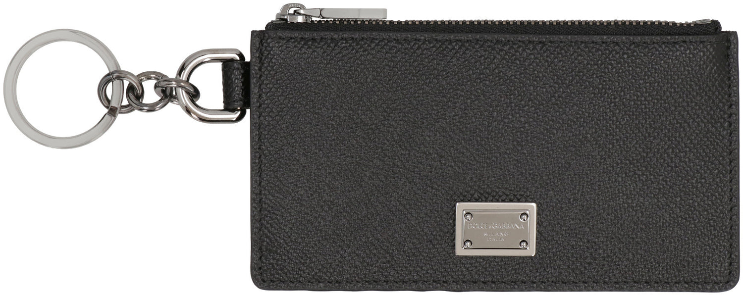 DOLCE &amp; GABBANA Mini Leather Card Holder