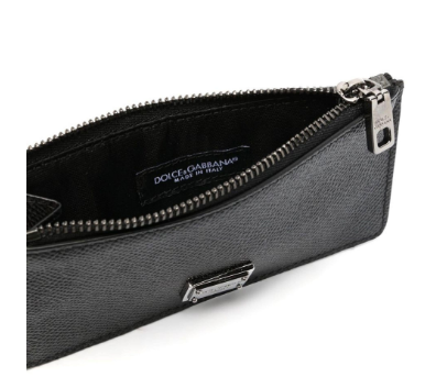 DOLCE &amp; GABBANA Mini Leather Wallet for Men