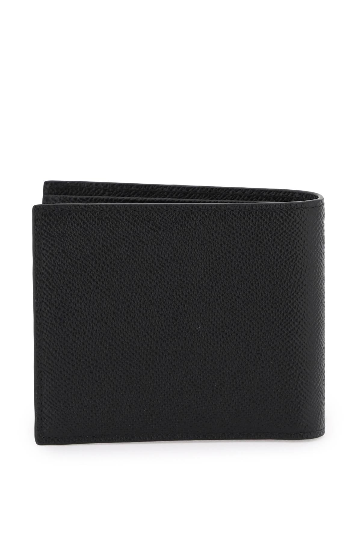 DOLCE &amp; GABBANA Mini Leather Flap-Over Wallet