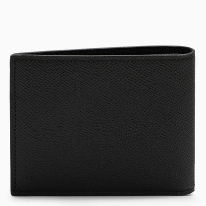 Dolce &amp; Gabbana Black Leather Bi Fold Wallet